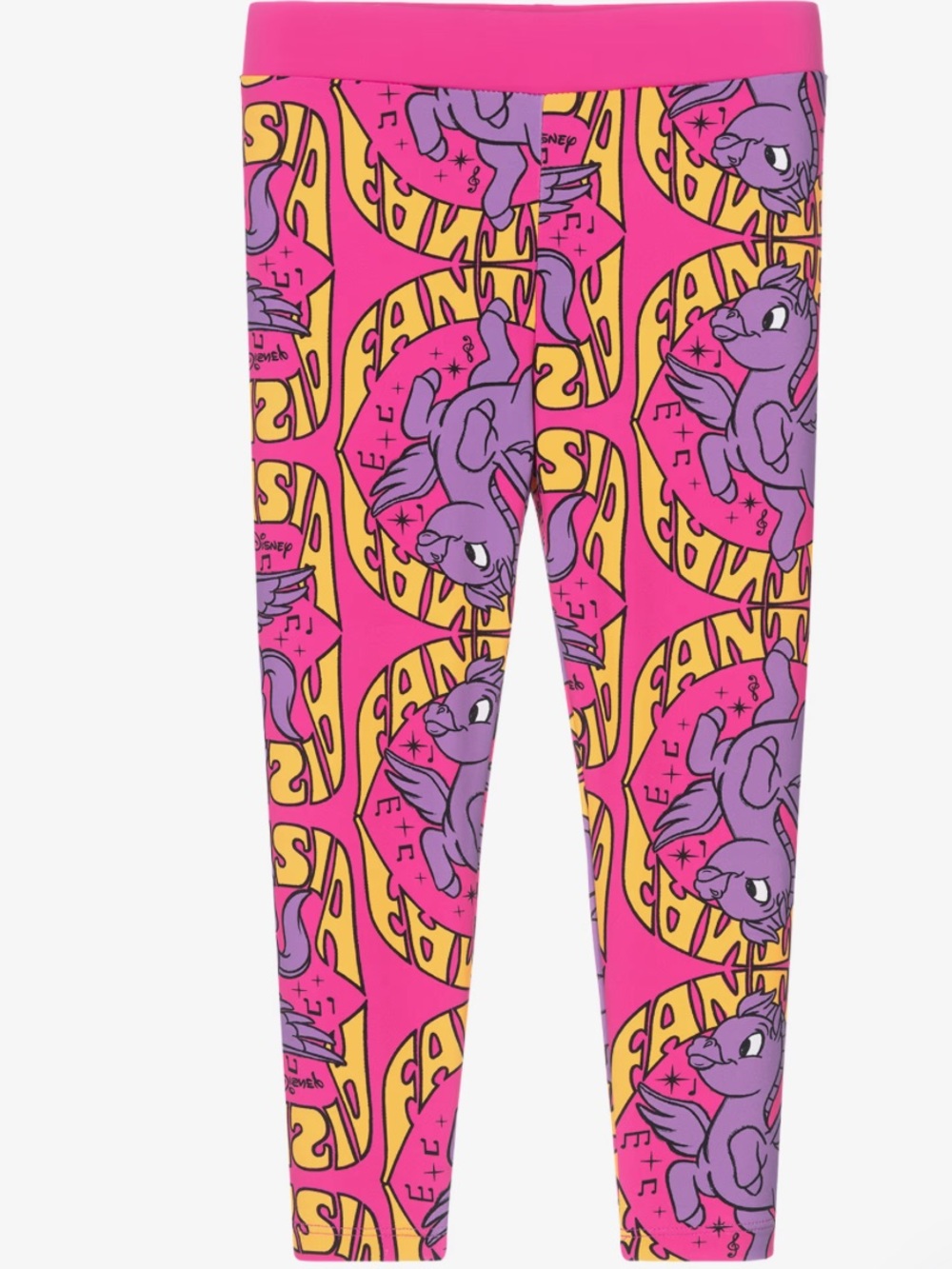 Stella McCartney Kids x Disney Fantasia Pink Pegasus Leggings size 12